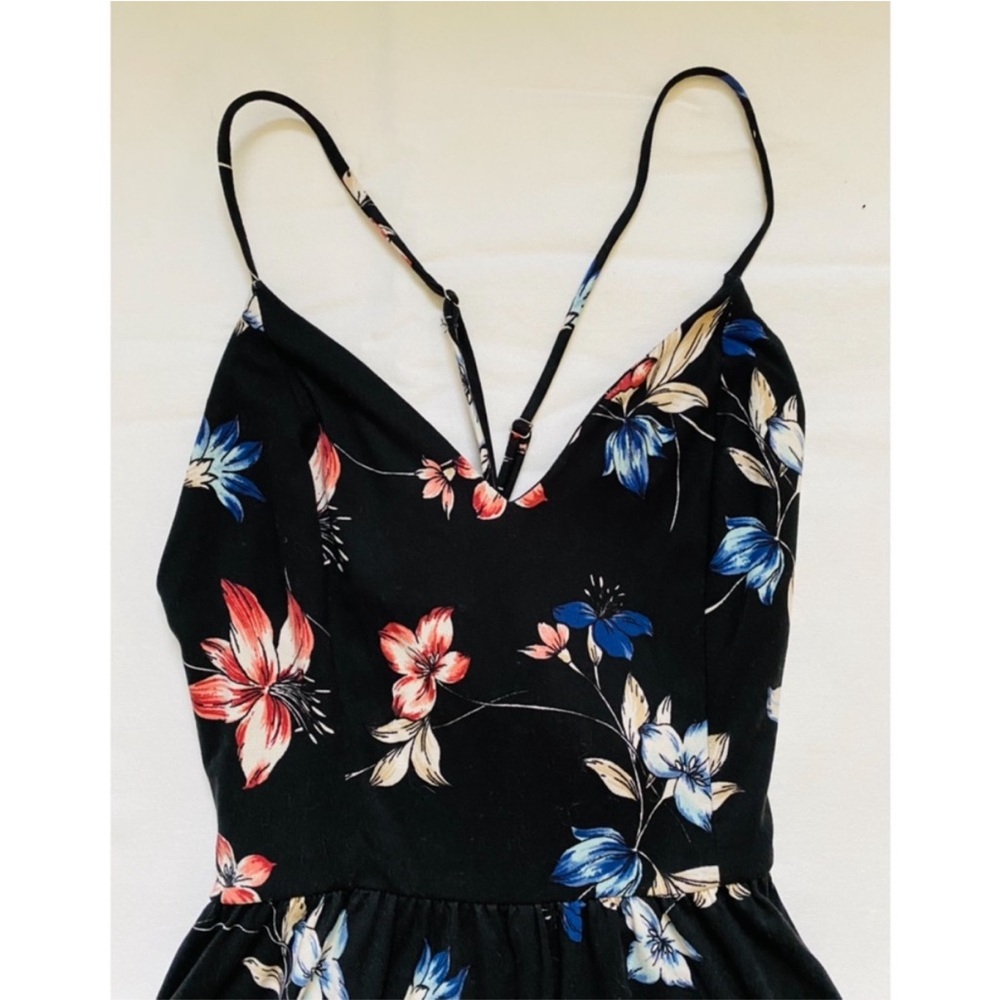 Floral Print Romper - Picture 4 of 4
